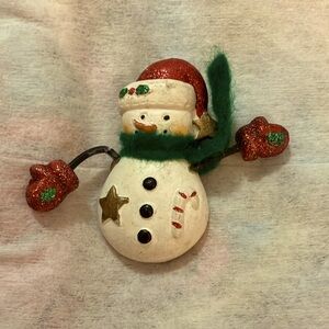Vintage christmas pin